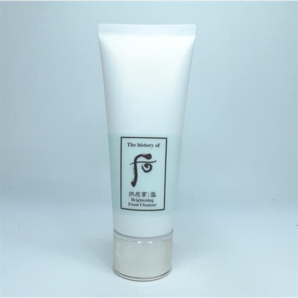 The history of whoo Brightening Foam Cleanser 100ml  (Without Box) - US Seller